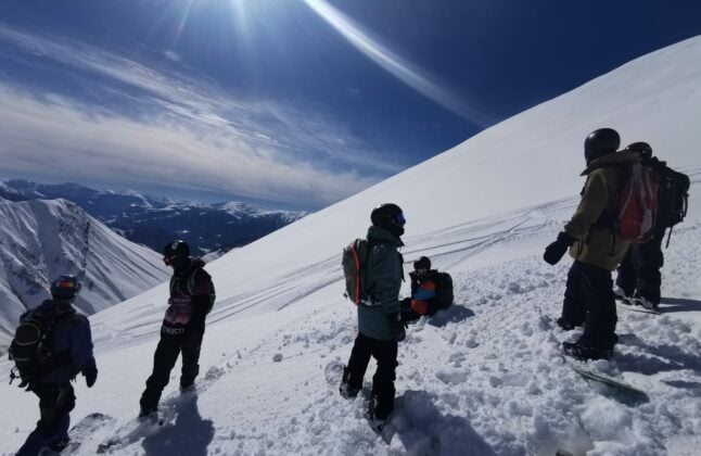 Gudauri freeriding group