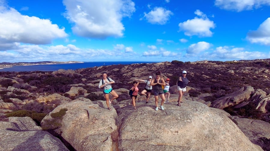Hikers day outing in Sardinia