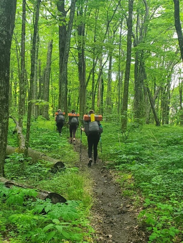 Appalachian Trail backpacking trip