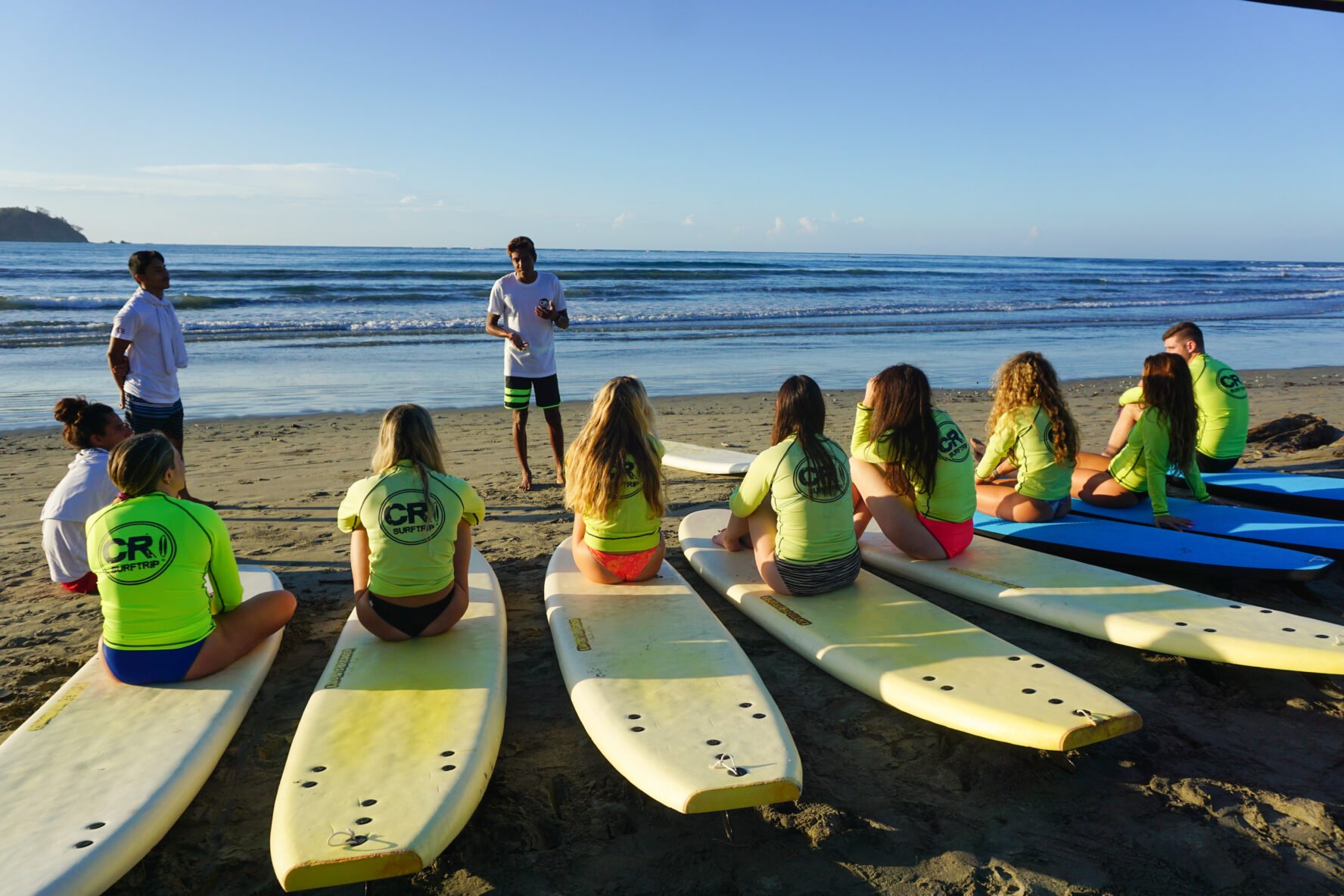Lessons, Samara surf camp
