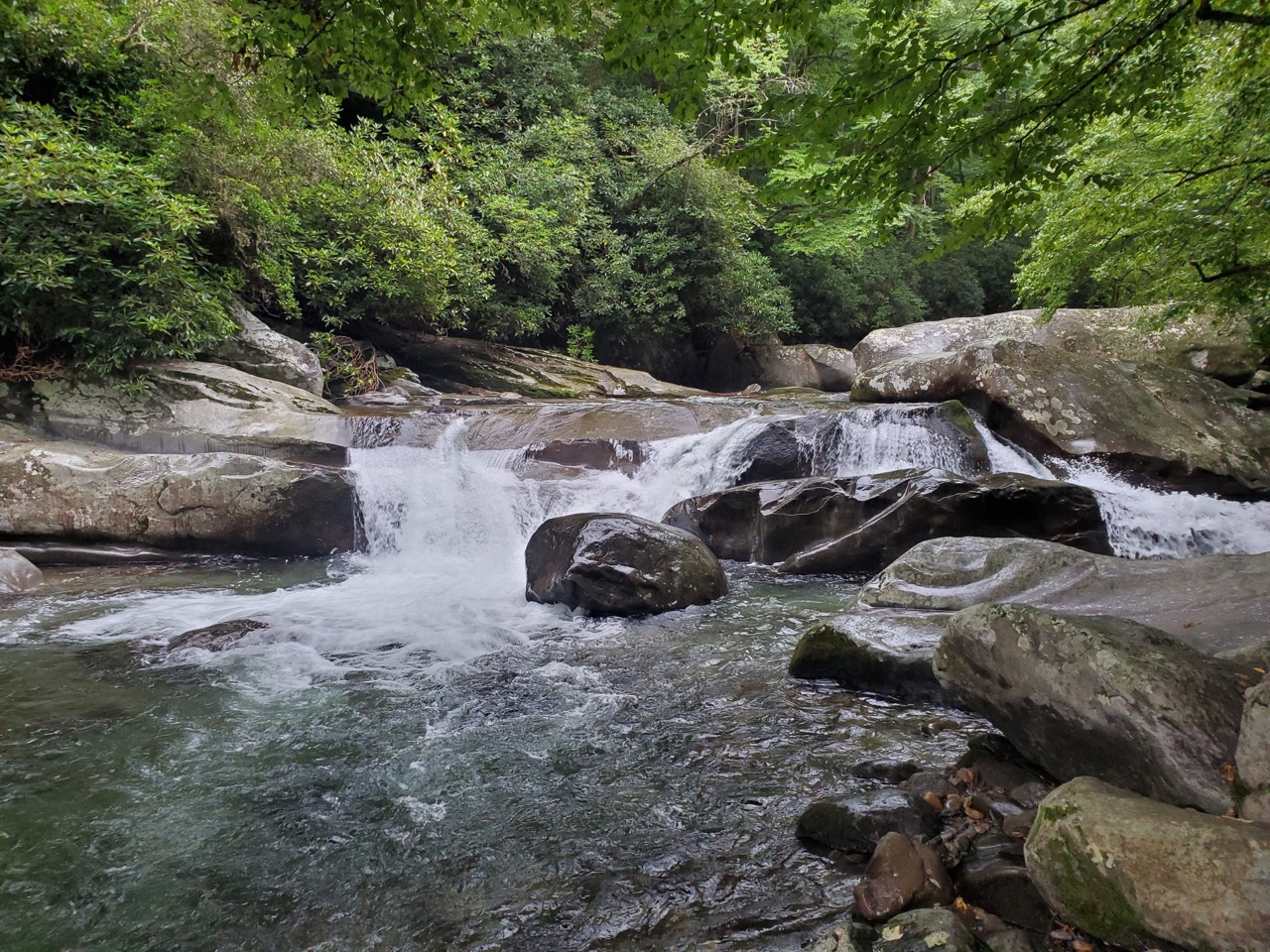 Lovely waterfalls in the Smokies