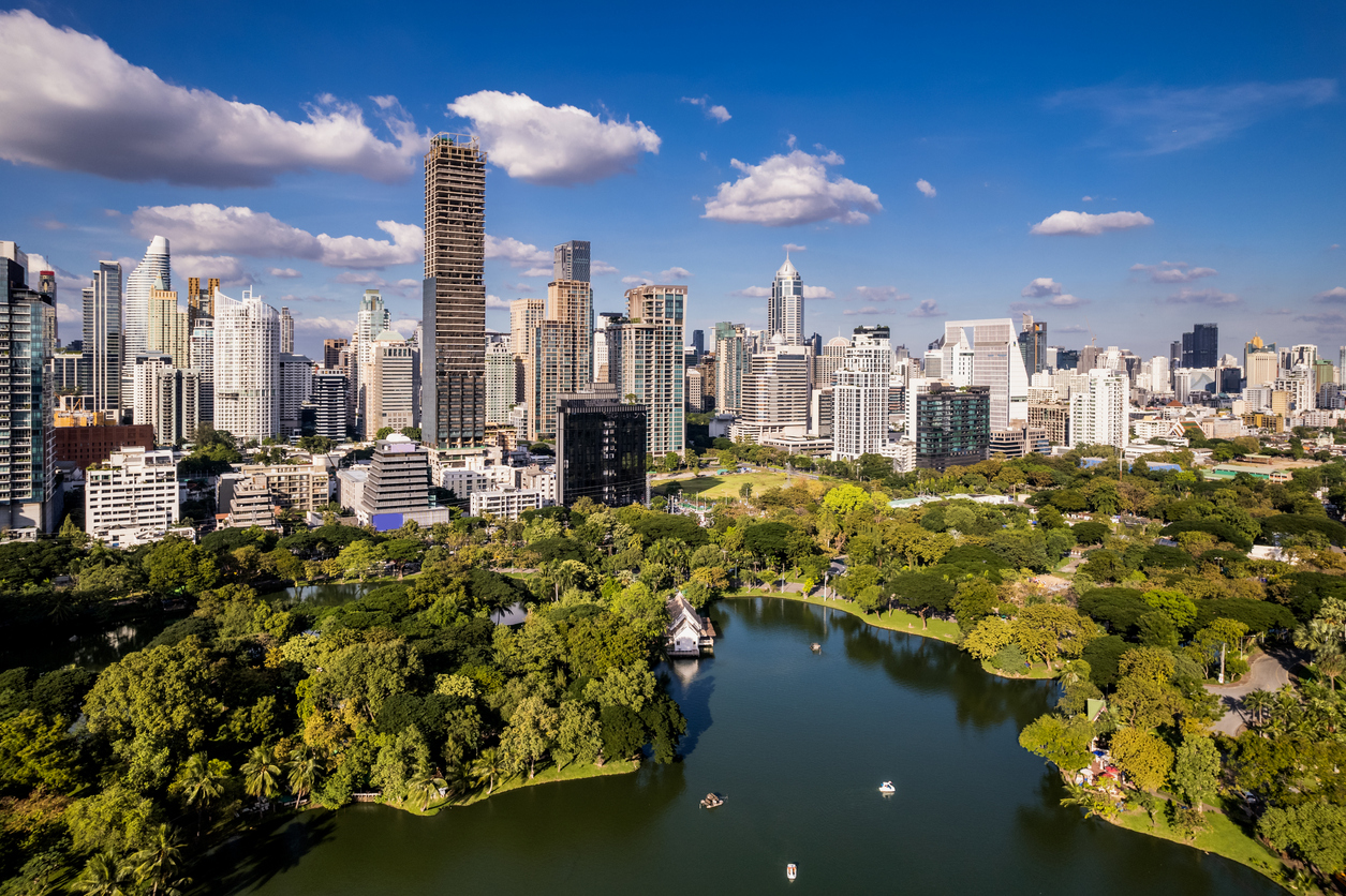Lumpini Park in Bangkok