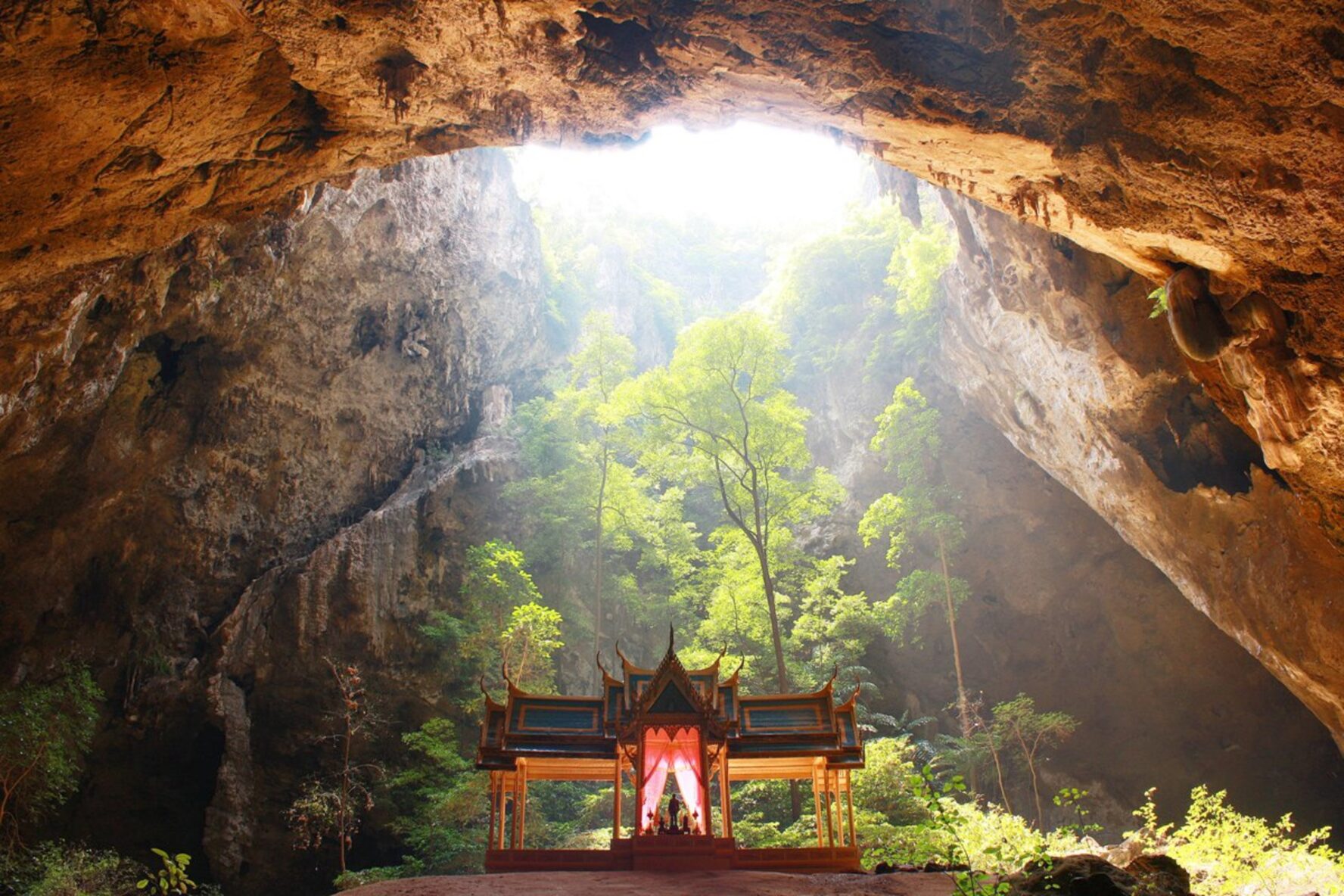The second chamber in Phraya Nakhon Cave