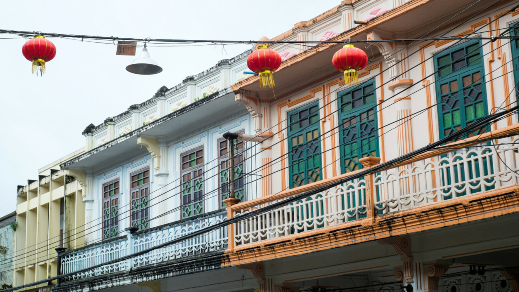 Sino-Portuguese merchant houses in Takuapa