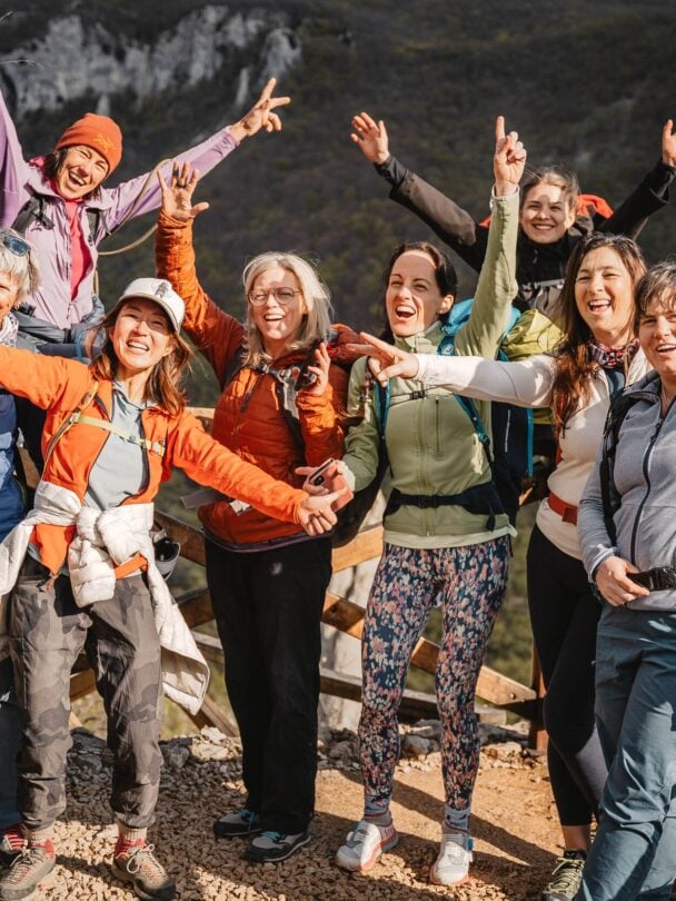 All-women Istria climbing