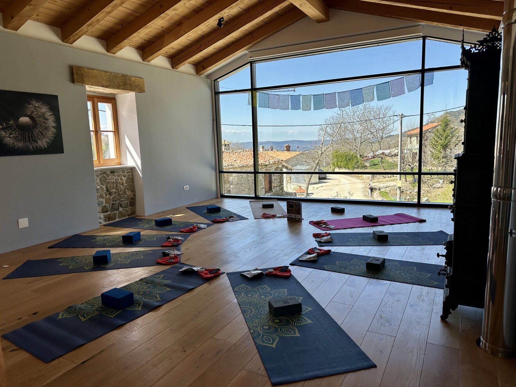 Yoga opening circle Istria
