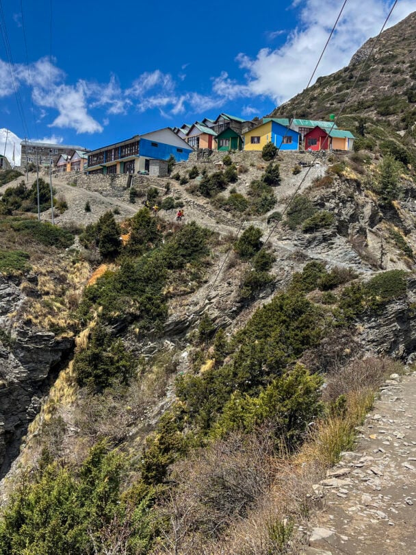 Annapurna Circuit Trek group, Nepal