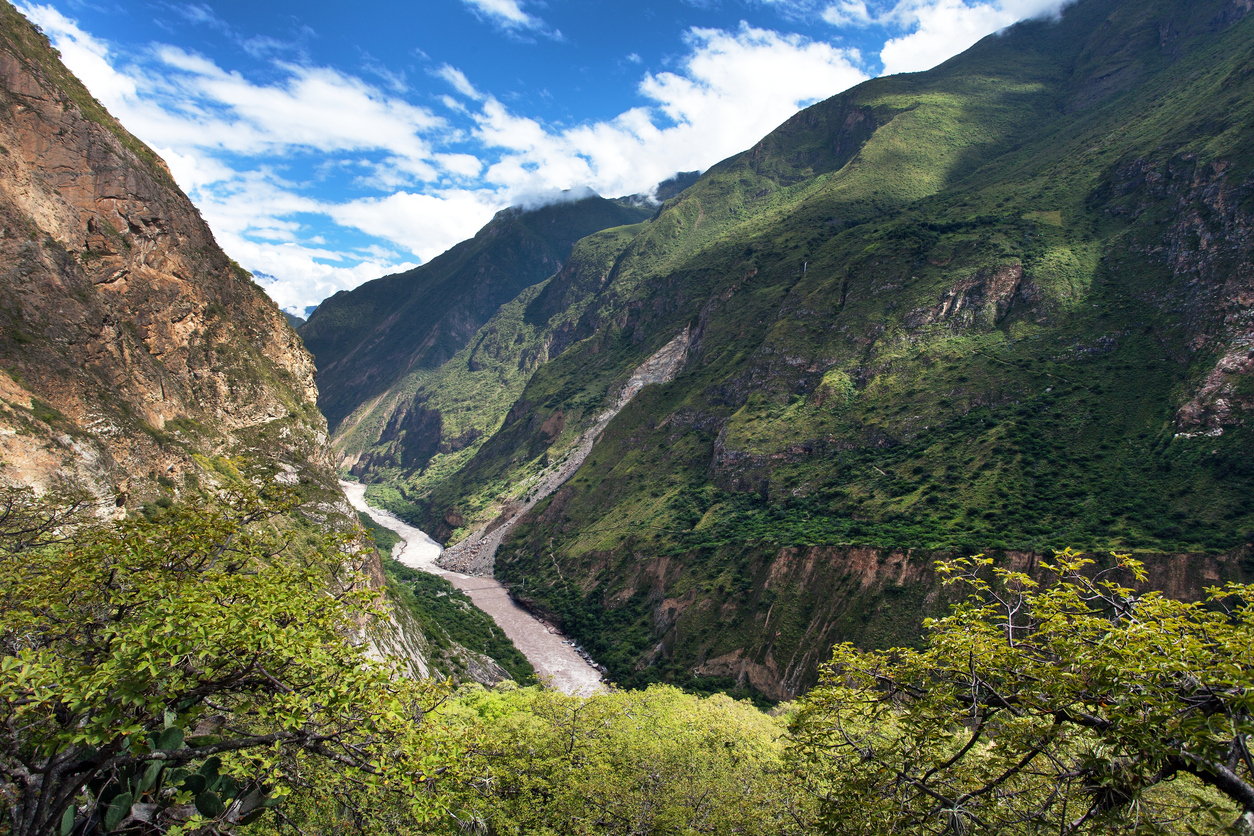 Apurimac Canyon in the Peruvian Andes