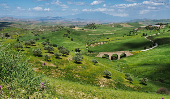 Caltanisetta view hiking
