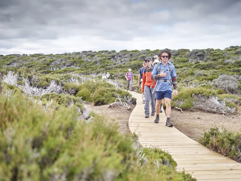 Cape Raoul group walk