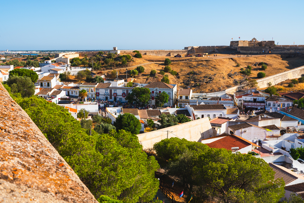 Castro Marim fortress walls