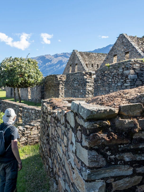 Hiking to Choquequirao in the Peruvian Andes