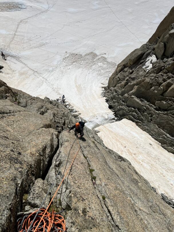 Granite Rock Climbing Clinic in Chamonix