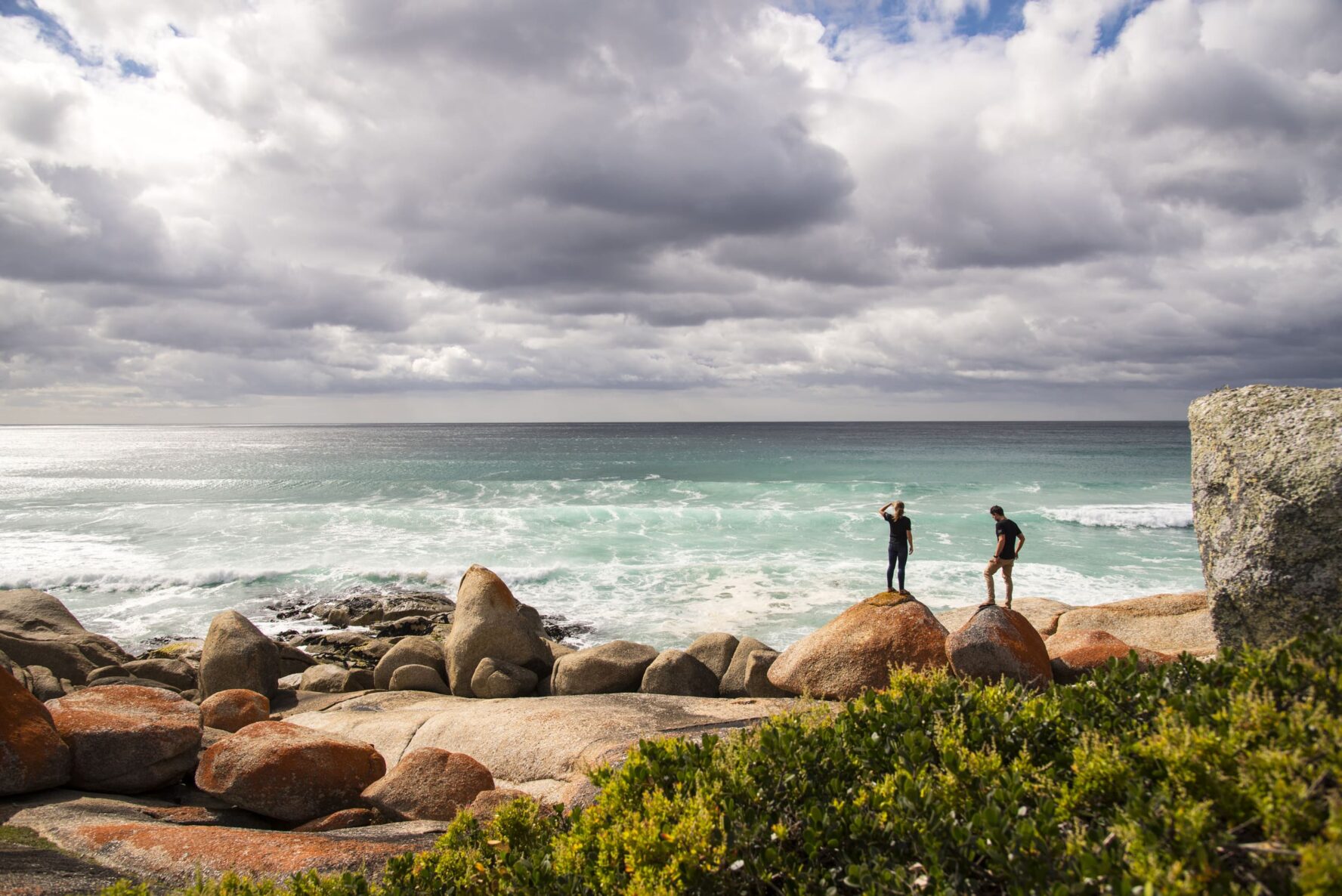 Couple in the Bay of Rocks