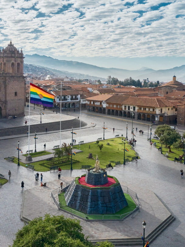 Hiking to Choquequirao in the Peruvian Andes