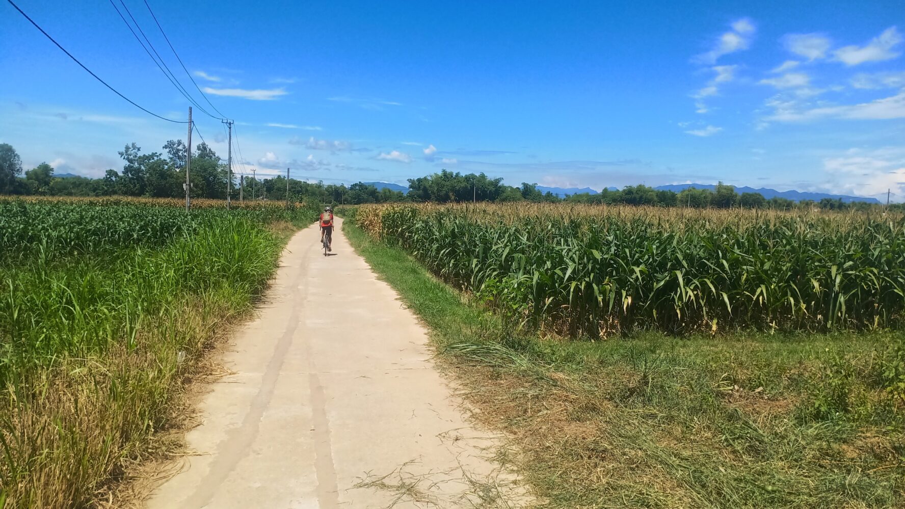 Cycling to Qui Nhon in Vietnam