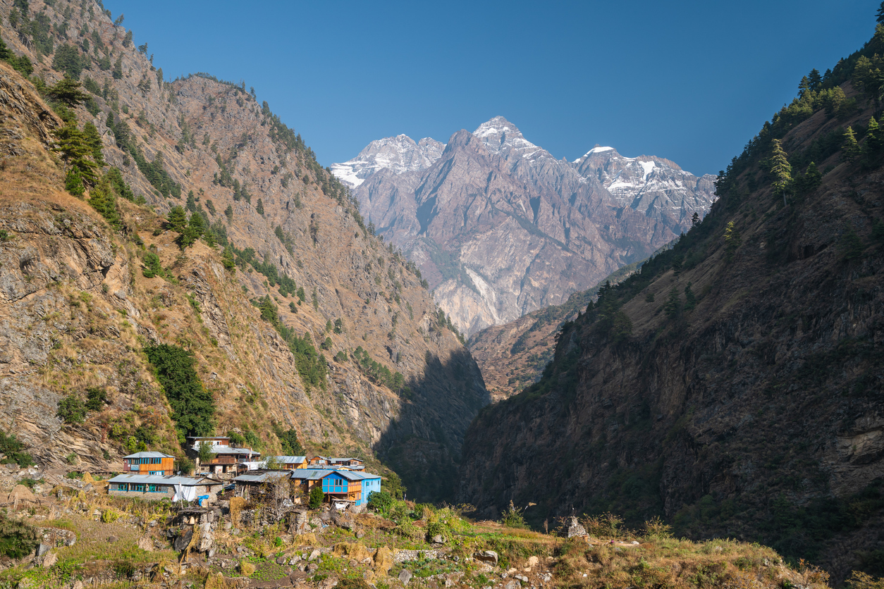 The village of Deng, Nepal