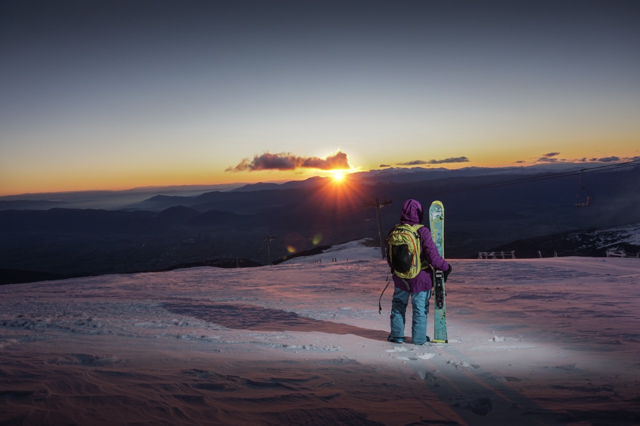 Departure day and leaving the cat skiing adventure