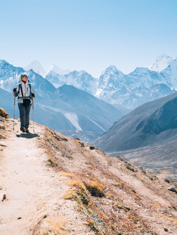 Everest Base Camp trekker, Nepal