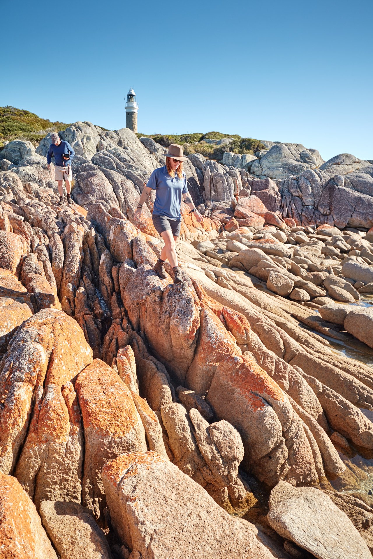 Eddystone Point and rocks