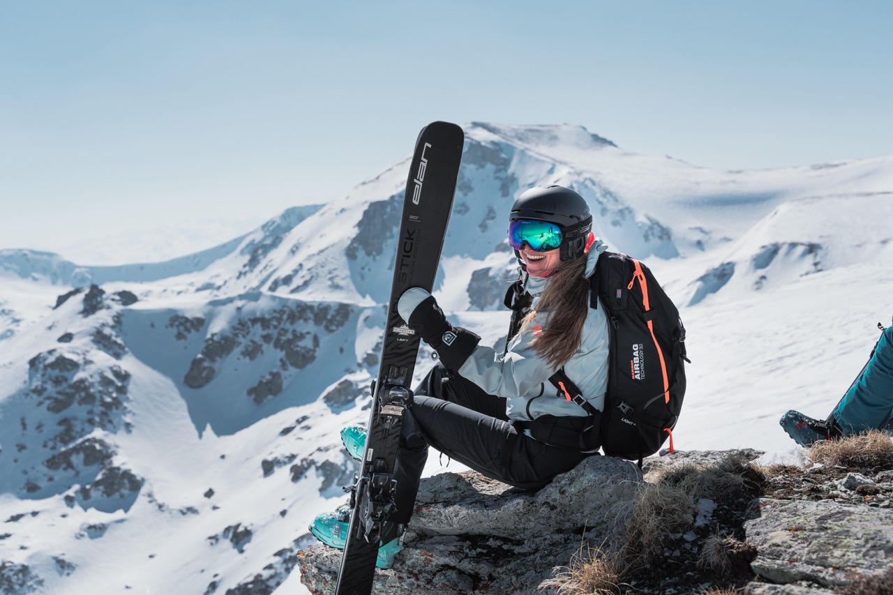 Getting ready to ski in Macedonia