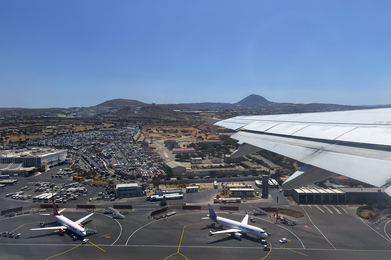 Departure in Heraklion