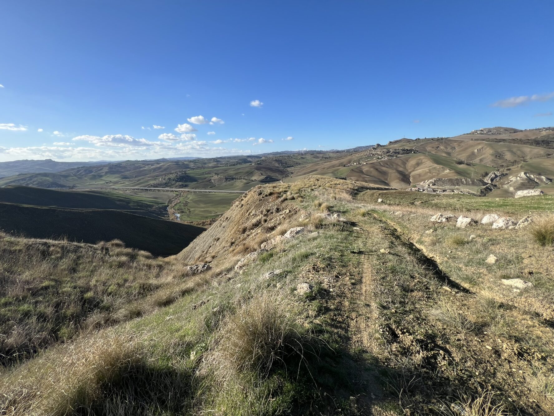 Hiking to Roccapalumba