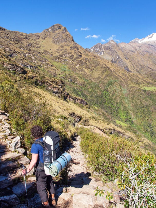 Hiking to Choquequirao in the Peruvian Andes