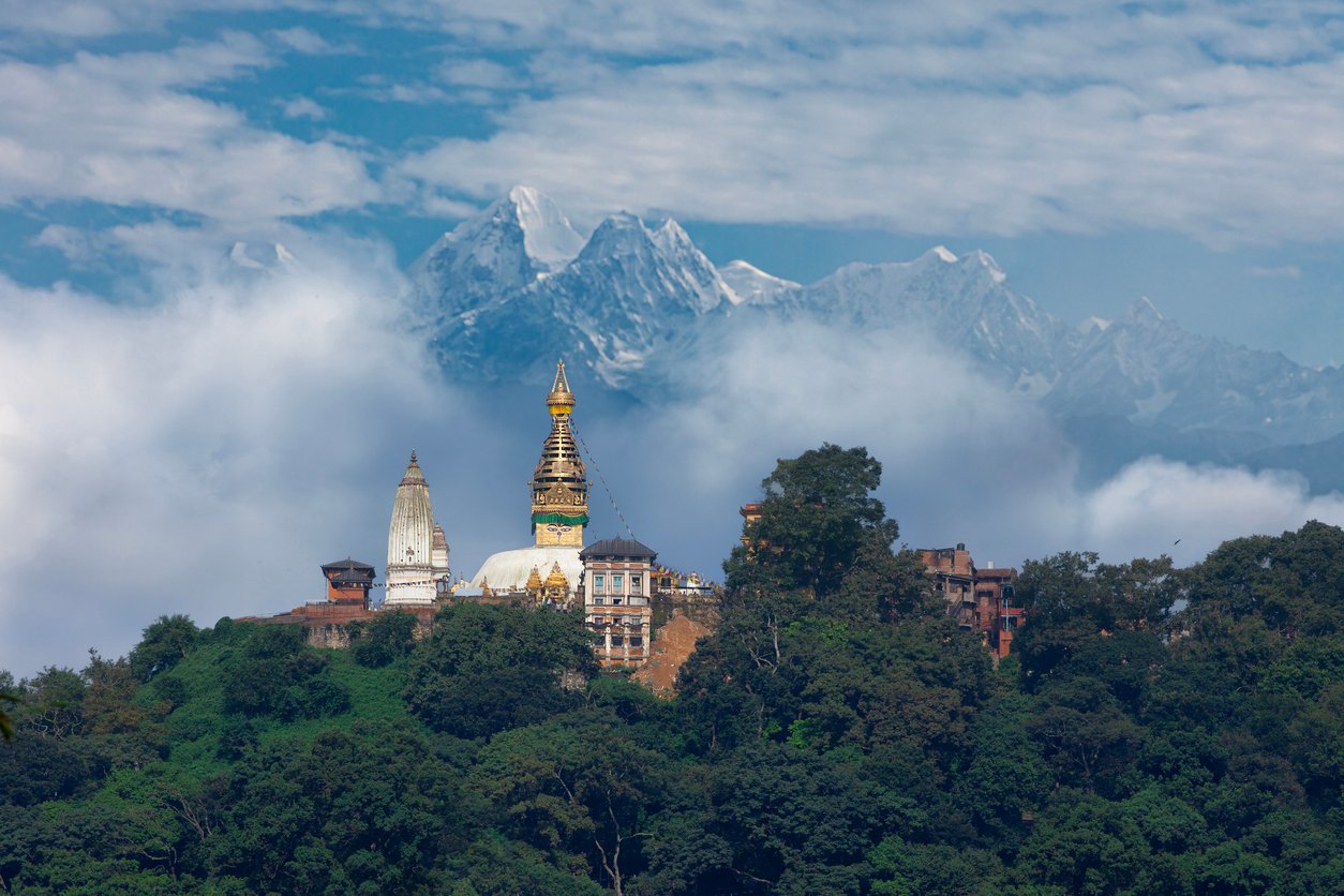 Monkey Temple in Kathmandu, Nepal