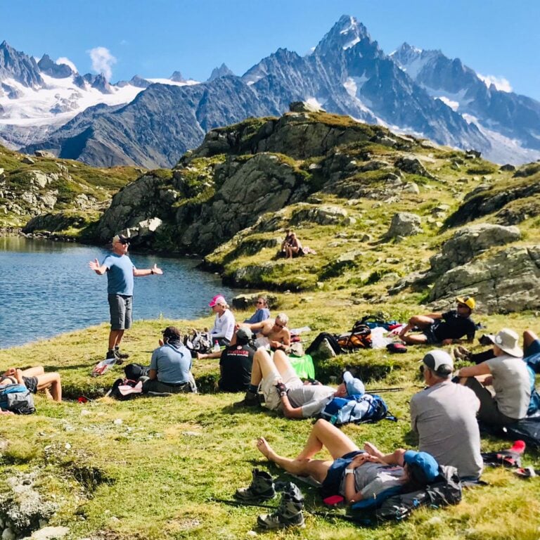 lakeside rest alps