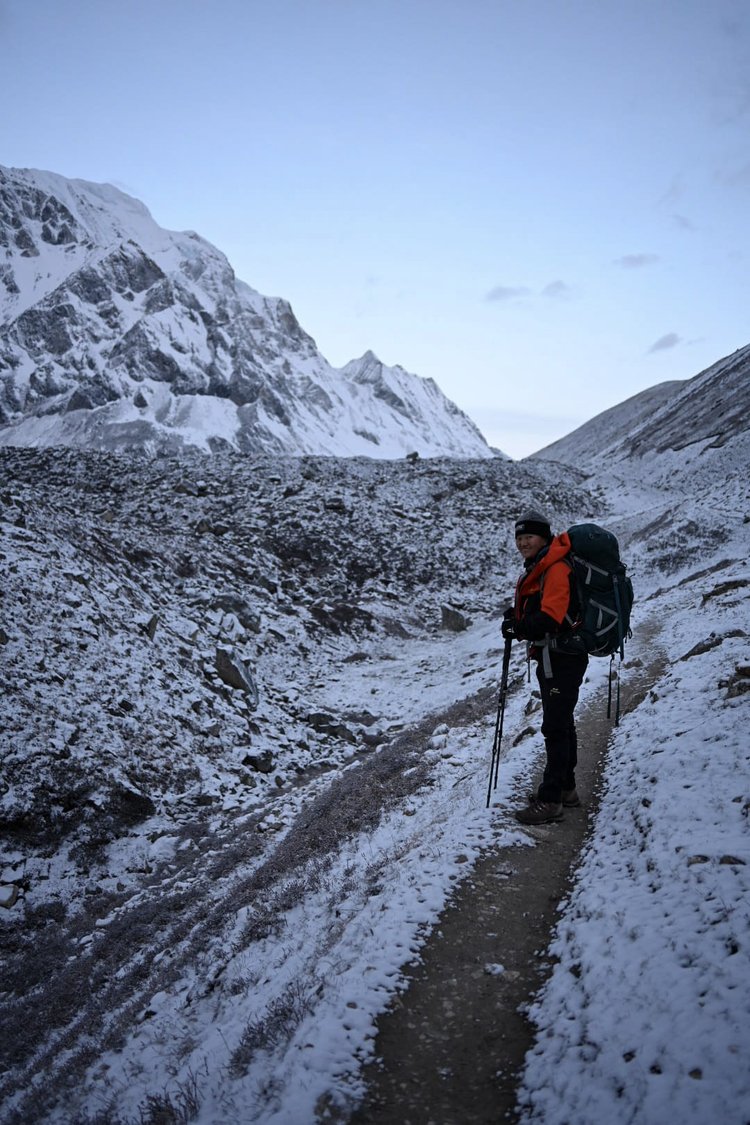 Manaslu trekkers, Nepal