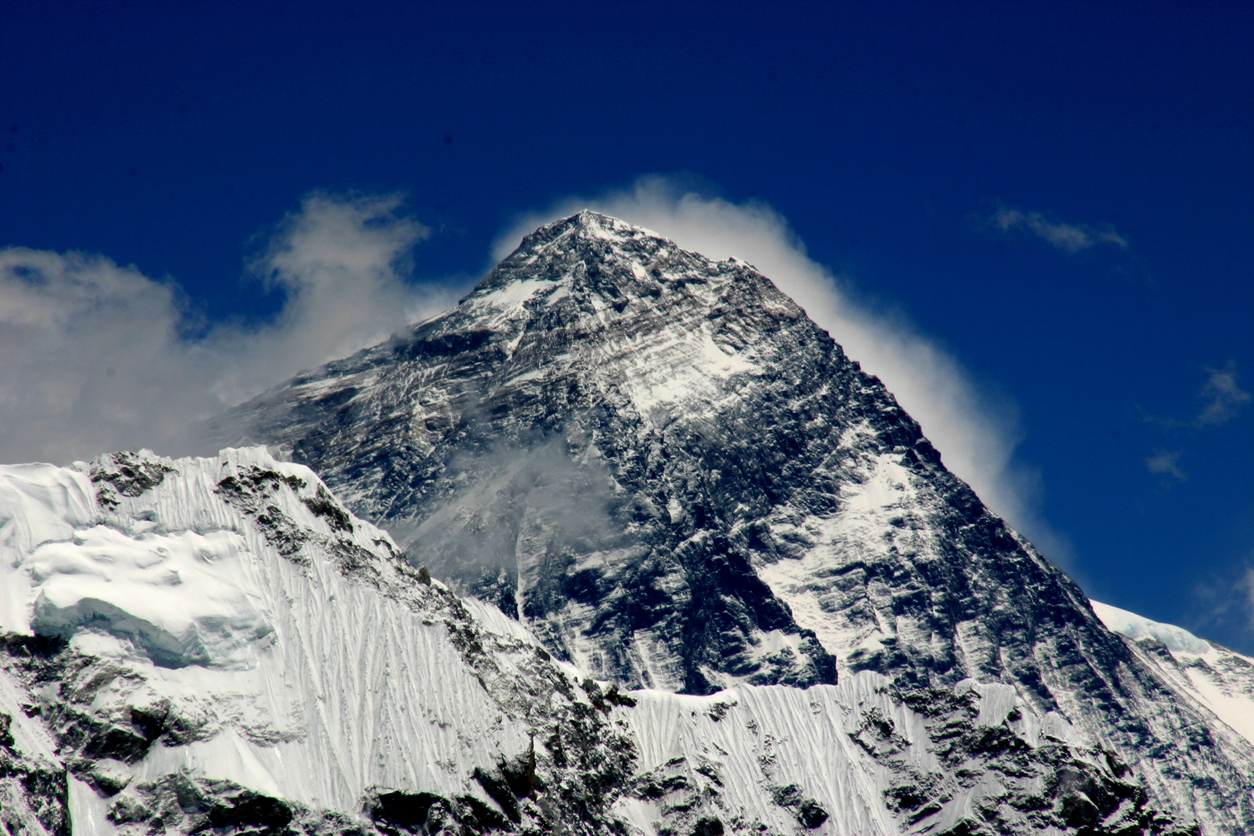 View of Mt Everest from Kala Patthar