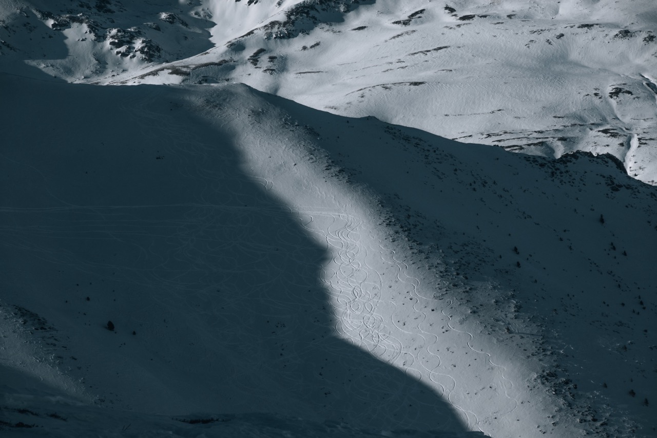 Snow on Shar Mountains in Macedonia