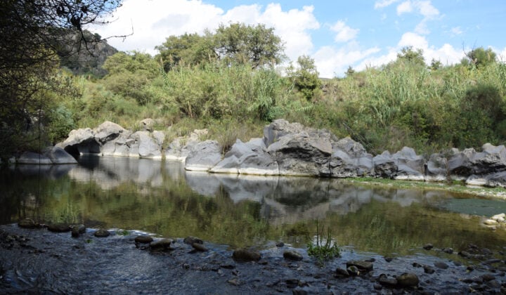 small alcantara gorge, sicily