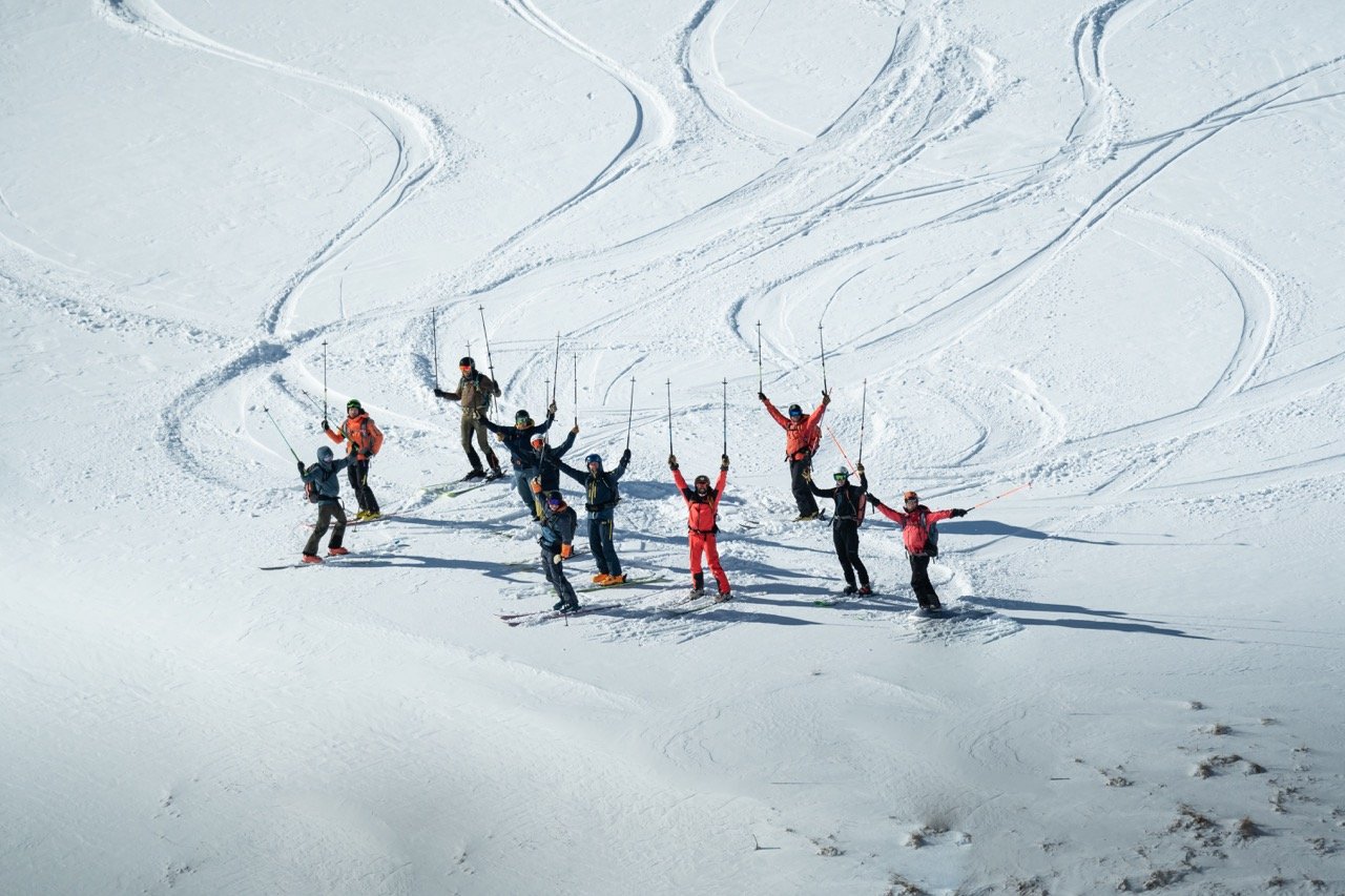 Backcountry skiing in North Macedonia