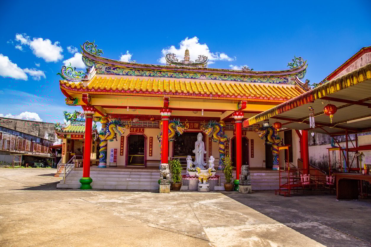 Takuapa old town in Thailand