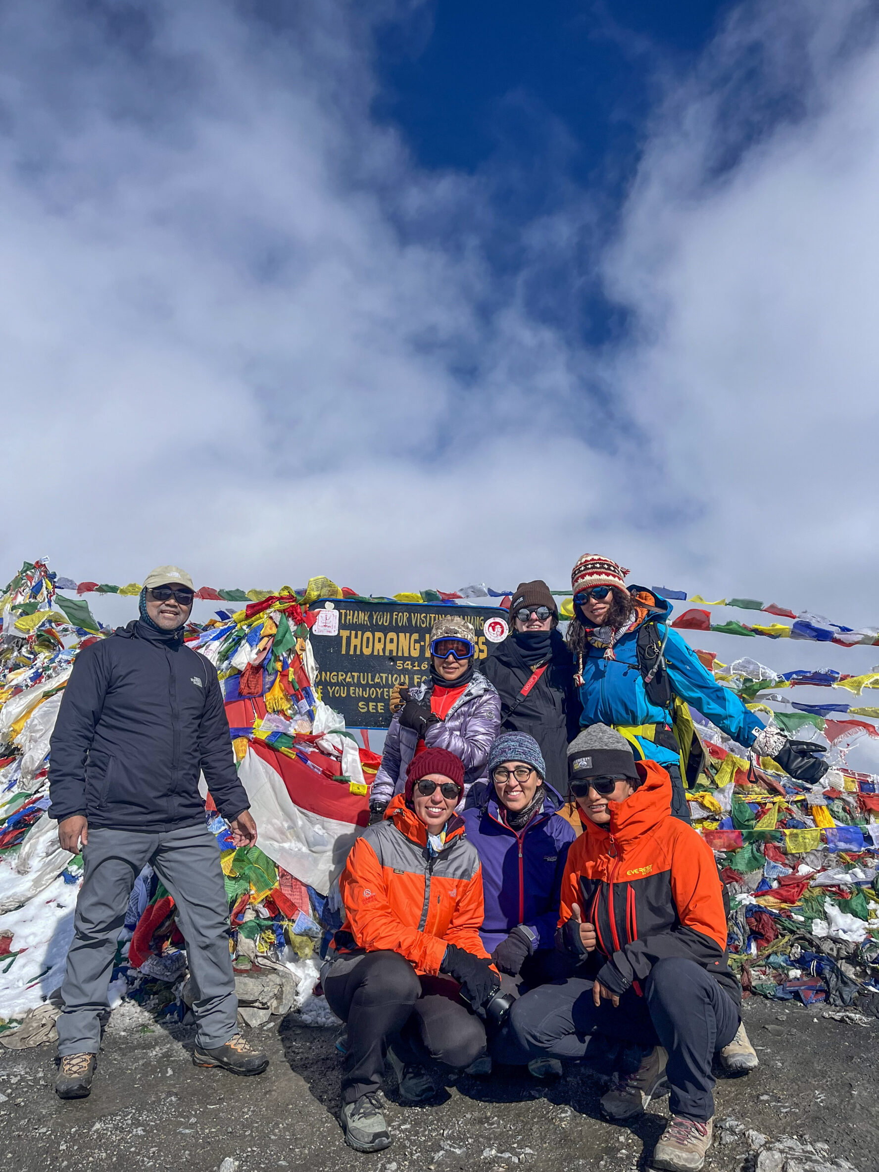 Annapurna Circuit Trek group