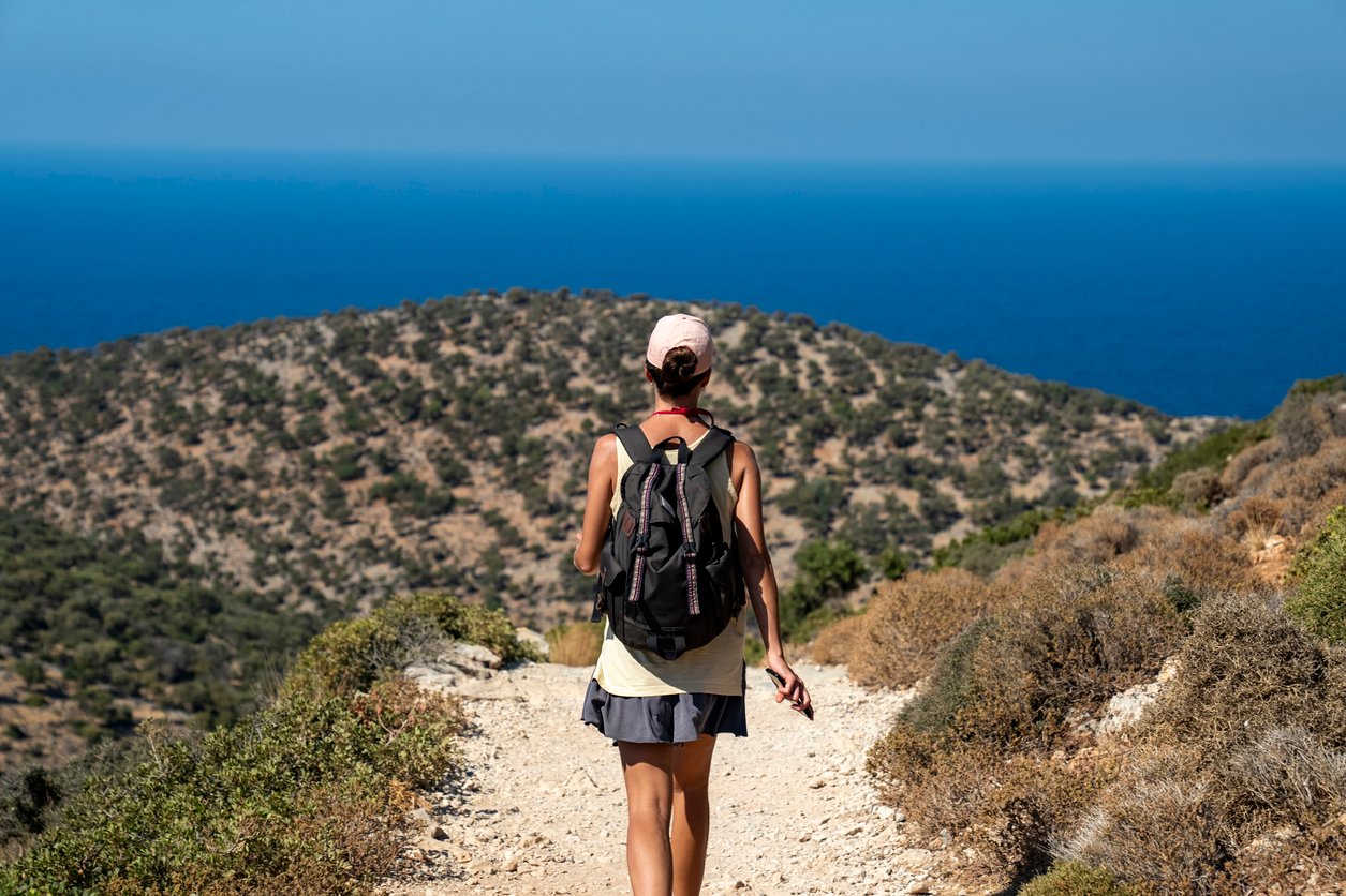 Walking in Crete