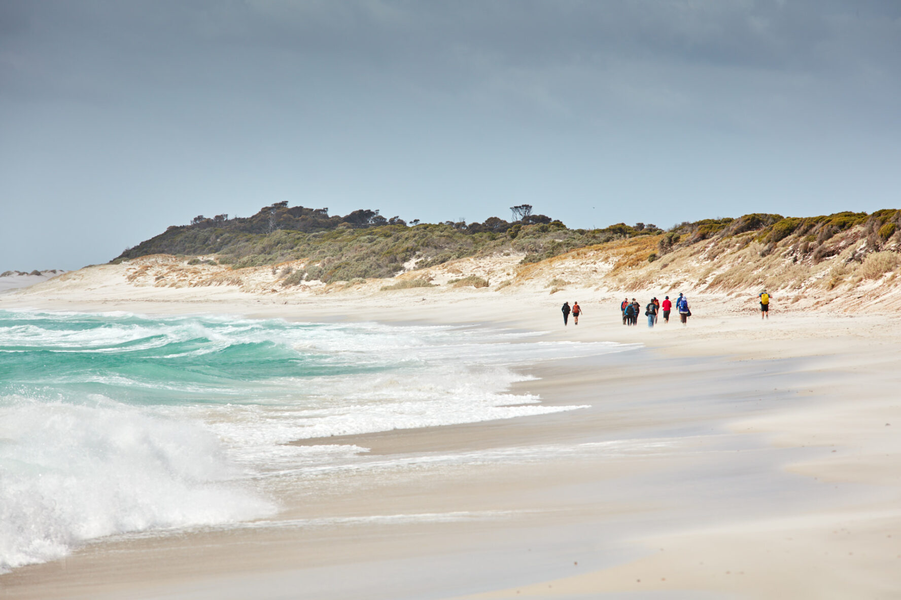 Whitesand beaches of Tasmania