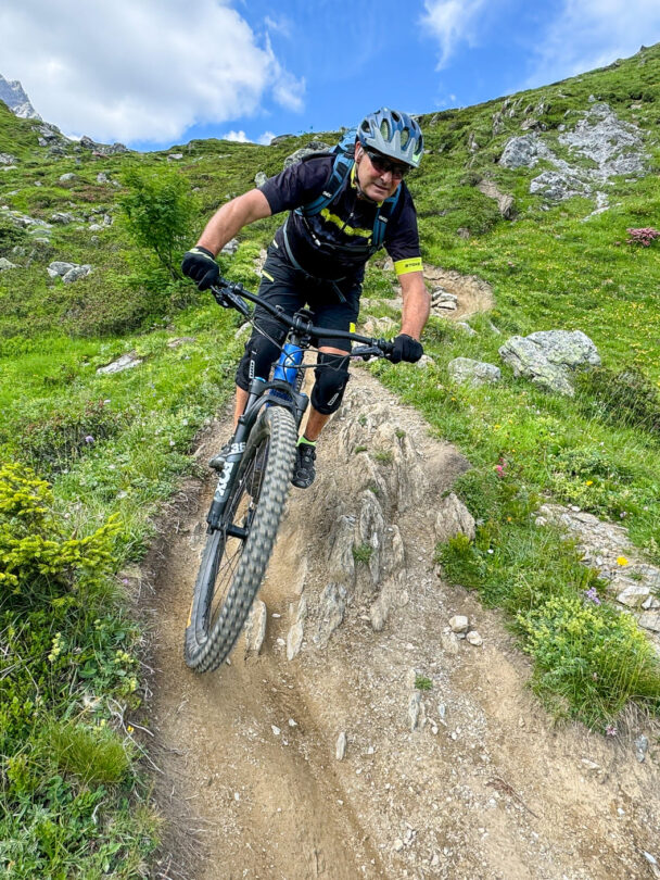E-biking in the Swiss Alps
