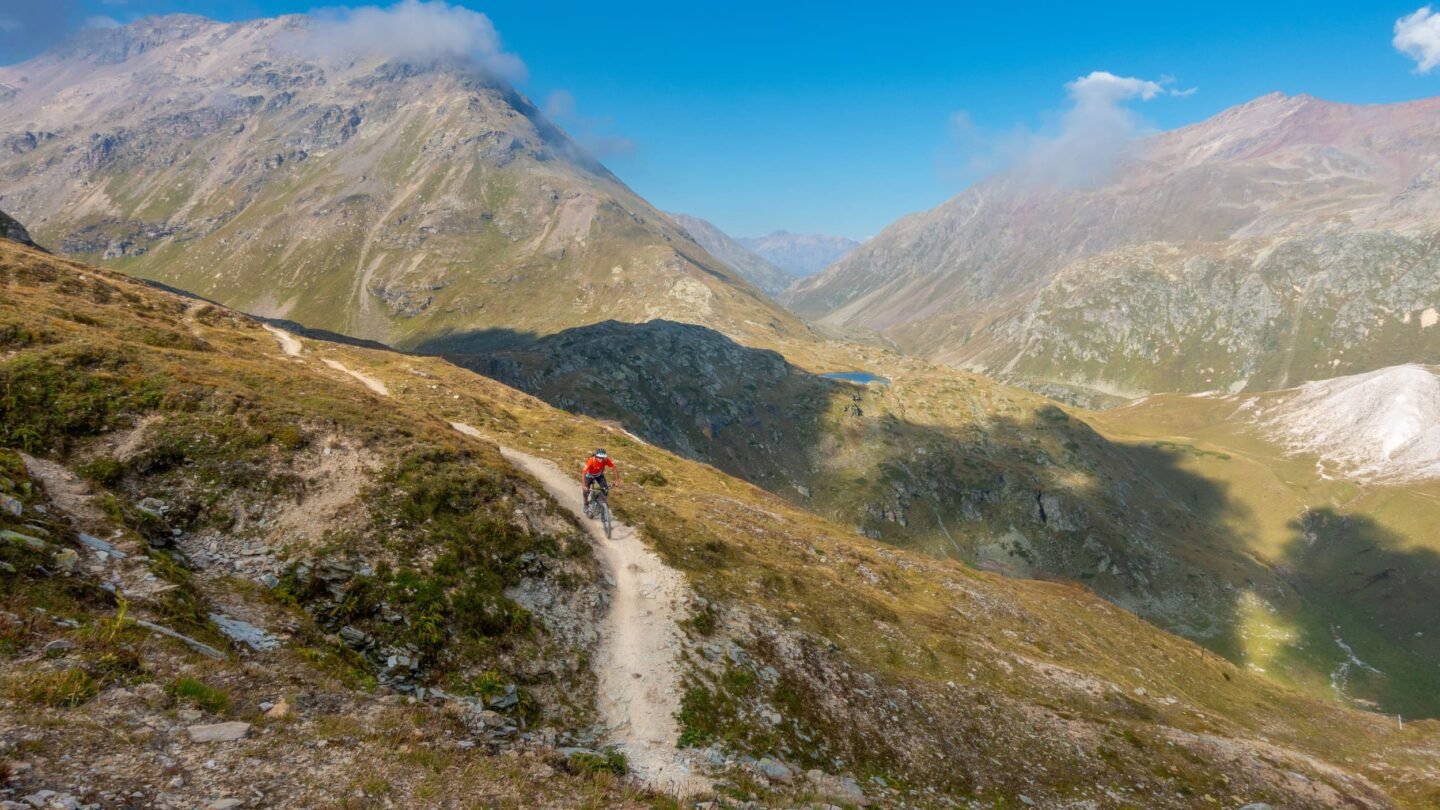 Beautiful trails Alps