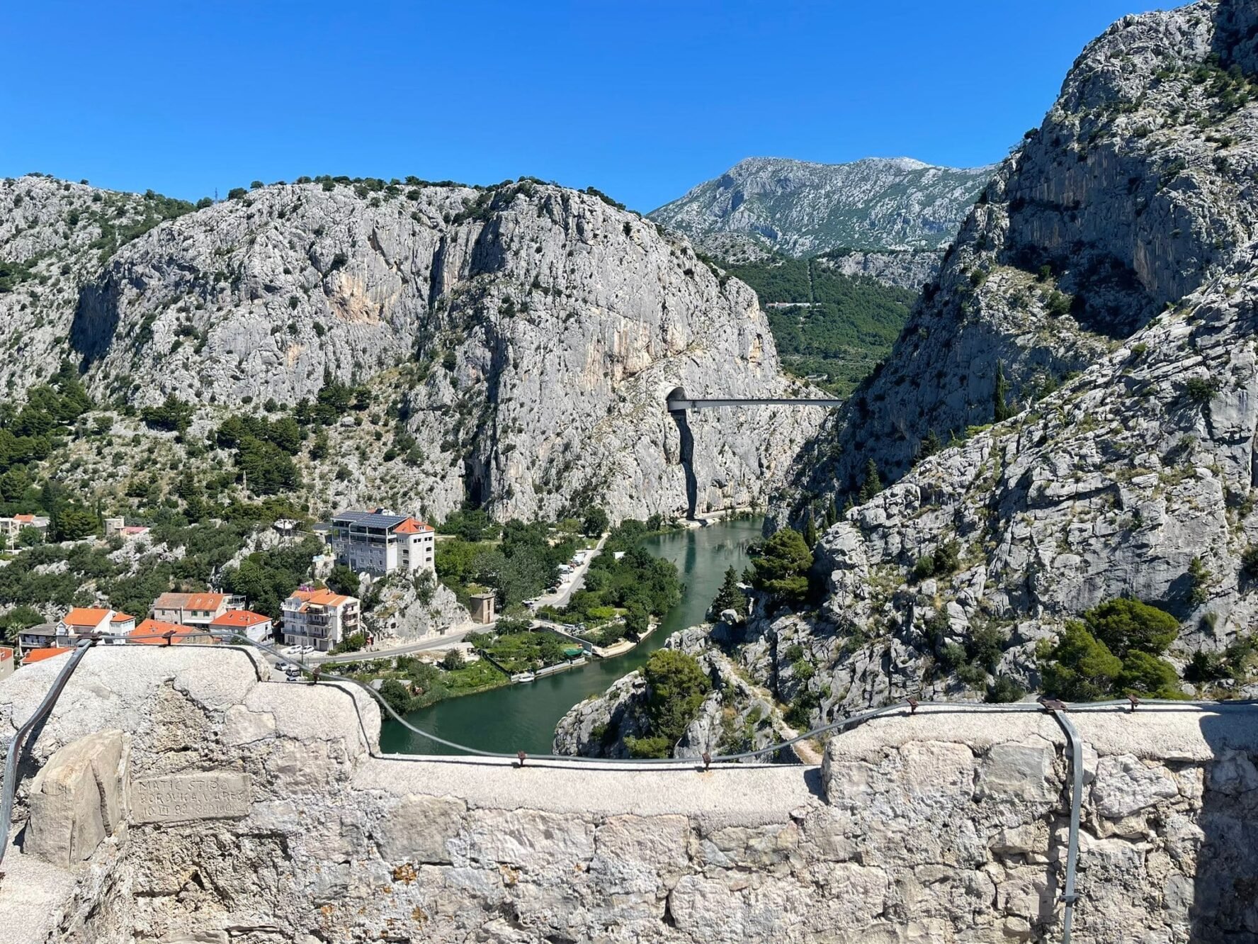 Cetina river canyon