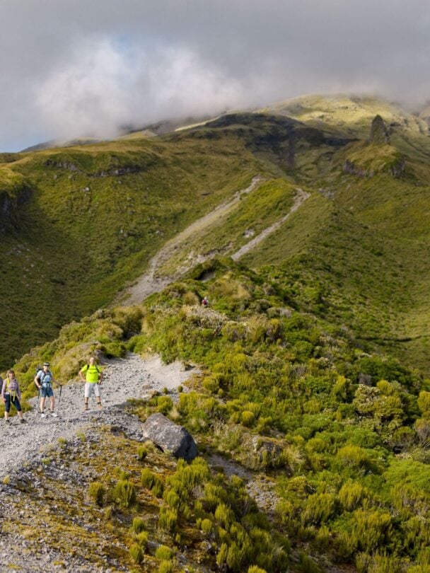 Hiking Mount Taranaki