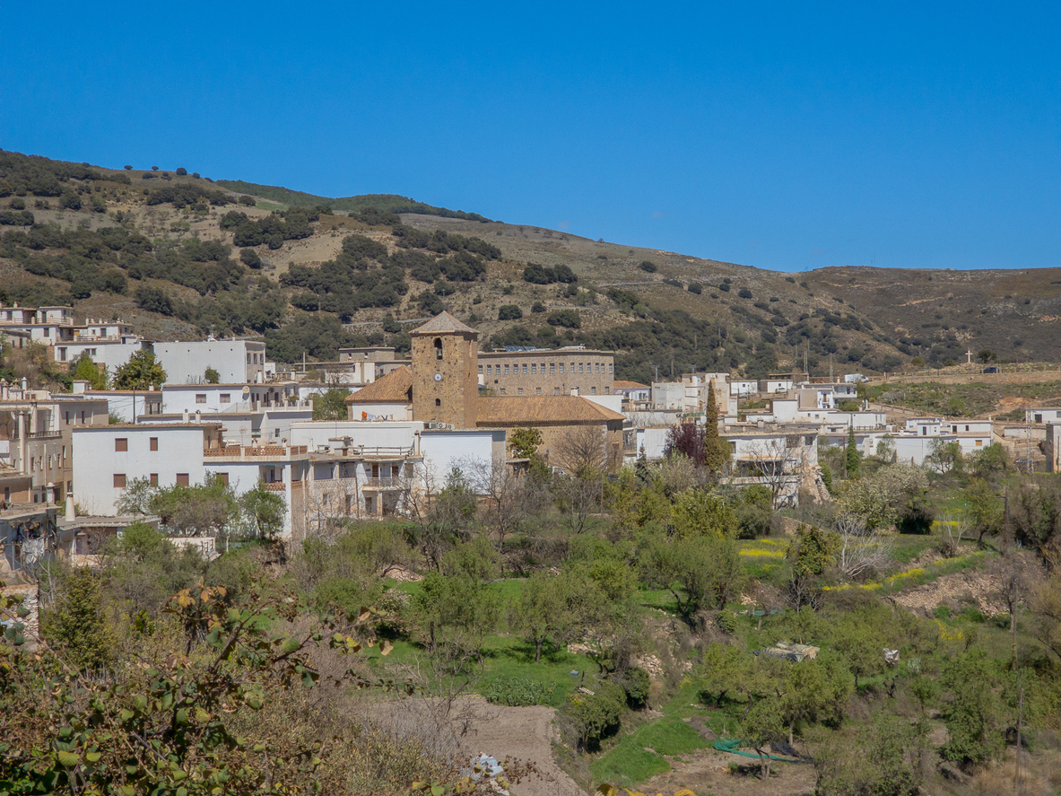 Juviles village in Andalusia
