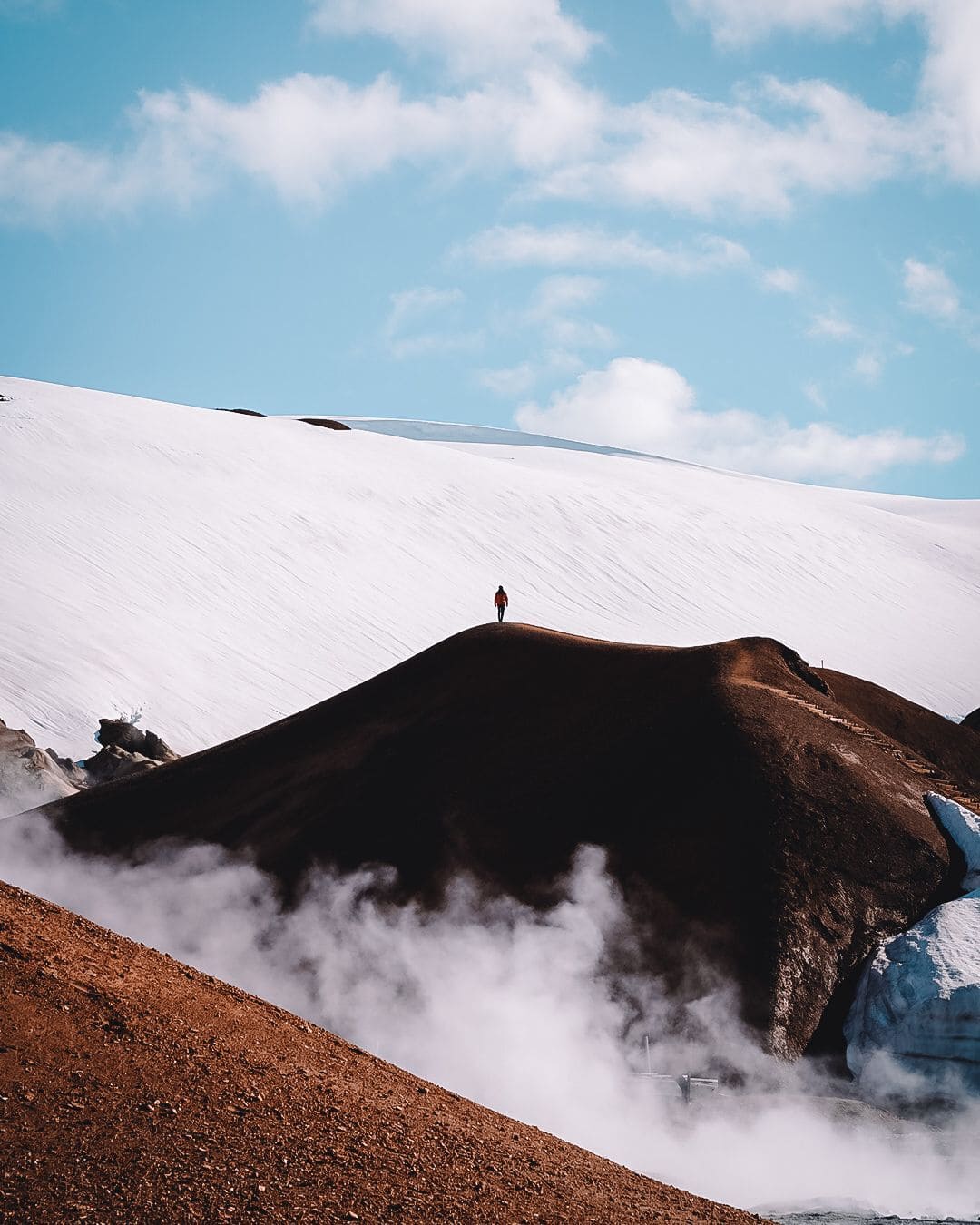 Kerlingarfjoll Iceland hiker