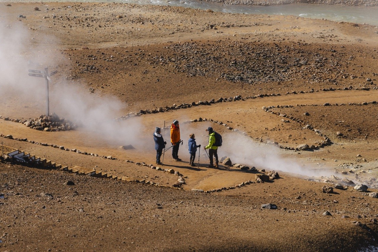 Kerlingarfjoll steaming