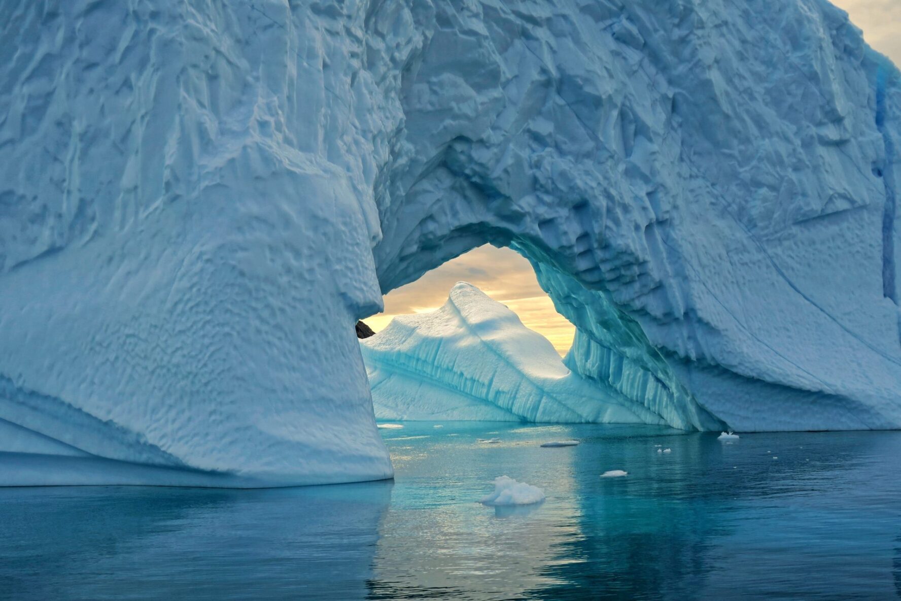 Massive iceberg, Svalbard