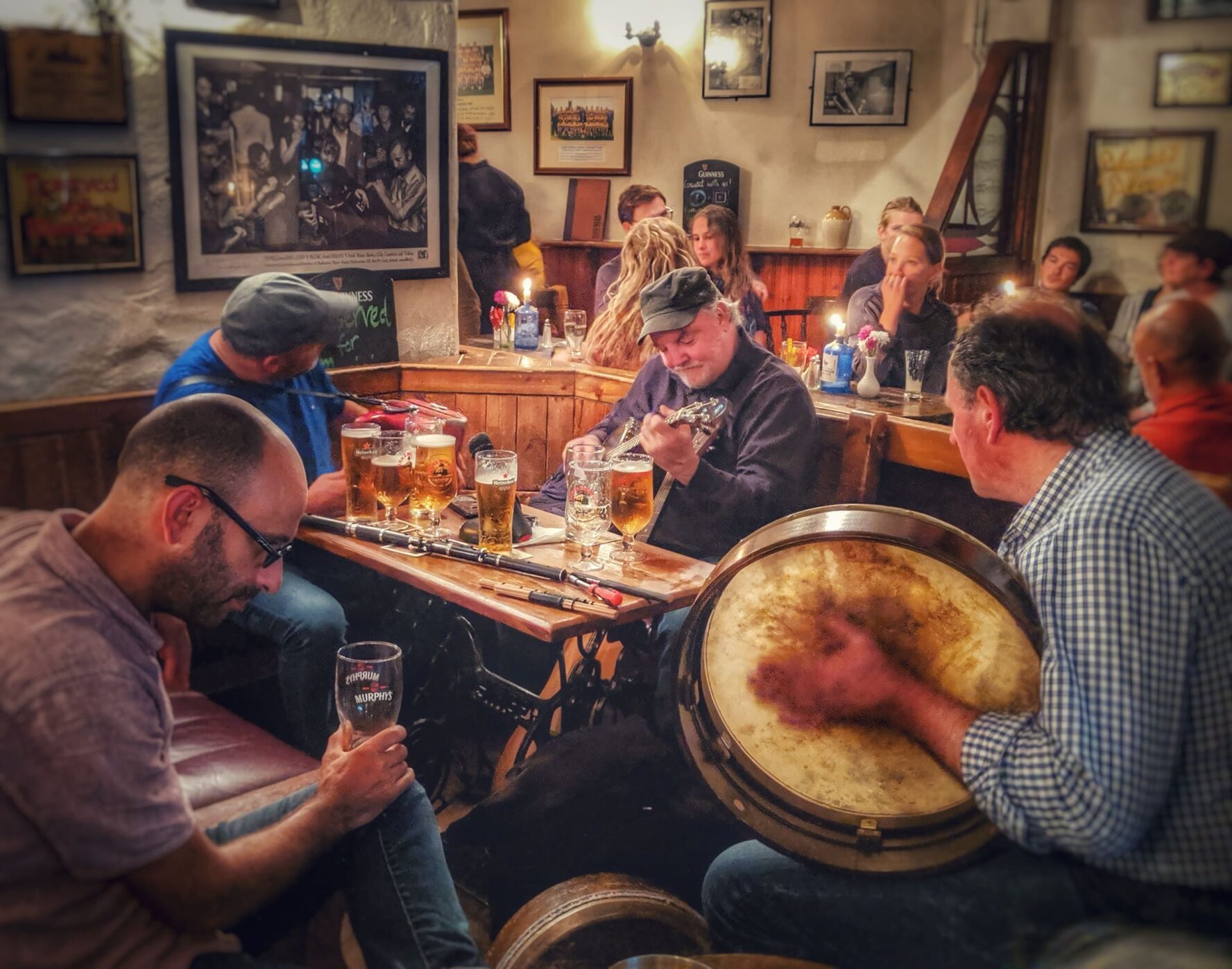 Music session in a pub