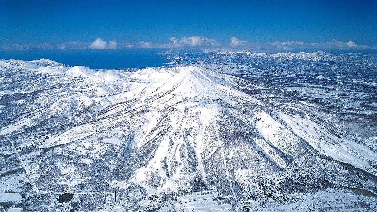 Niseko aerial view