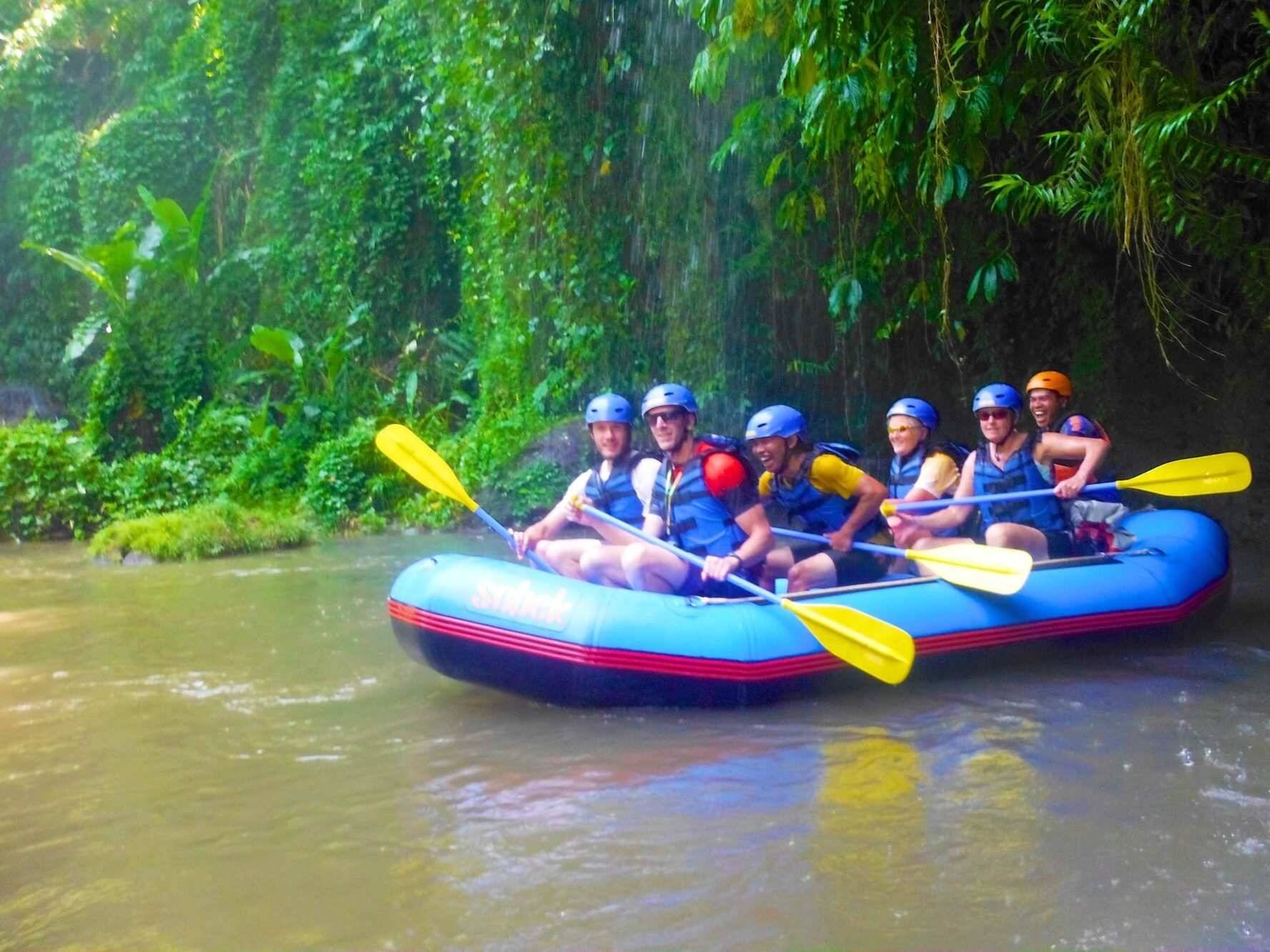 Optional rafting in Bali